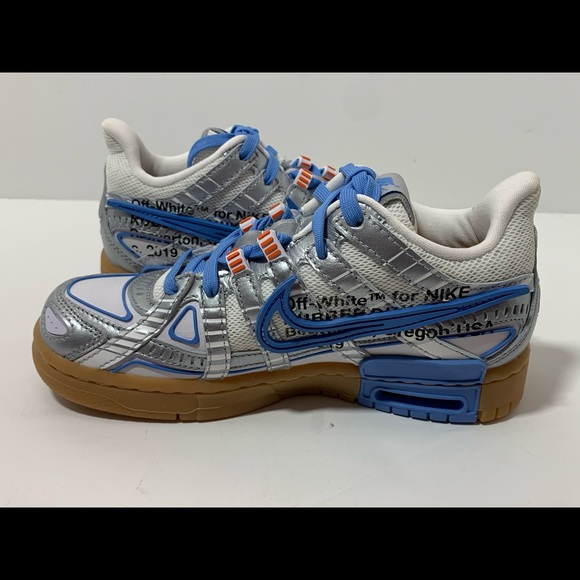 Nike Off White Dunk Ruber UNC Blue - Picture 3 of 11